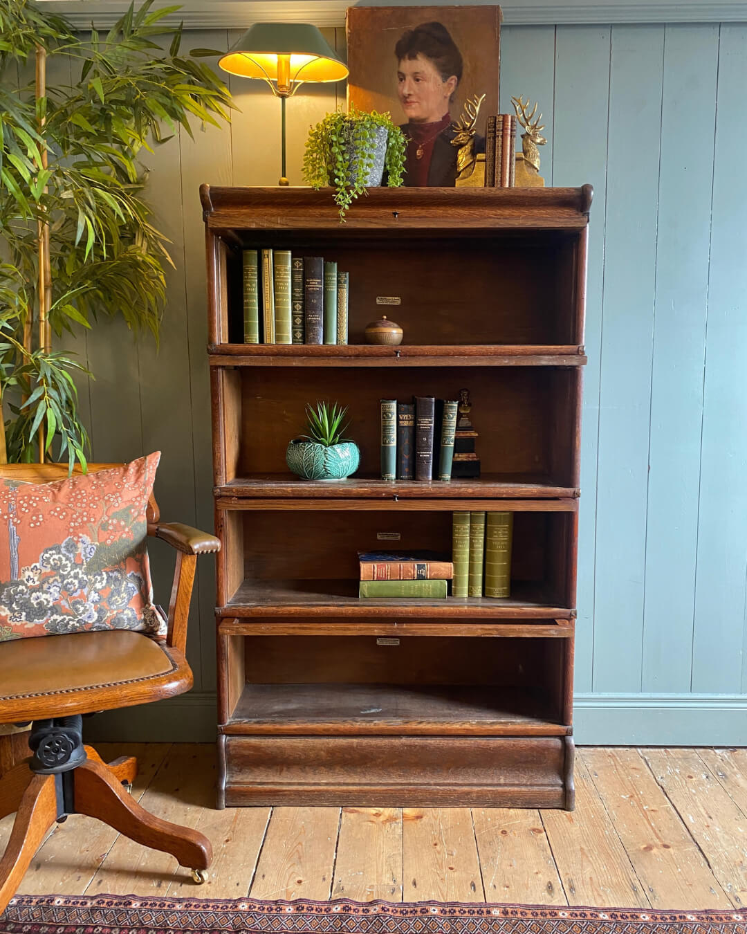 Globe Wernicke Four Stack Barrister Bookcase