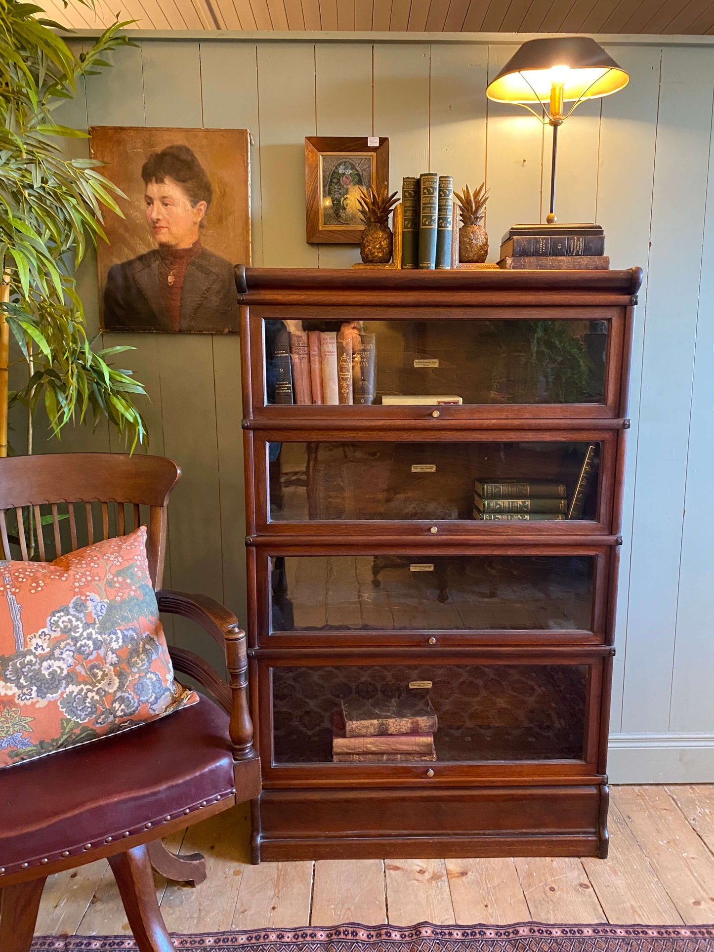 Globe Wernicke Sectional Stacking Bookcase