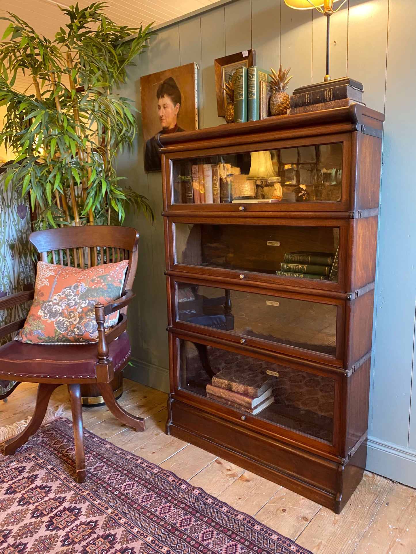 Globe Wernicke Sectional Stacking Bookcase