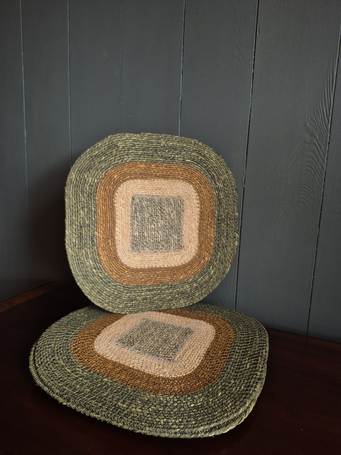 Green Square Seagrass Placemat