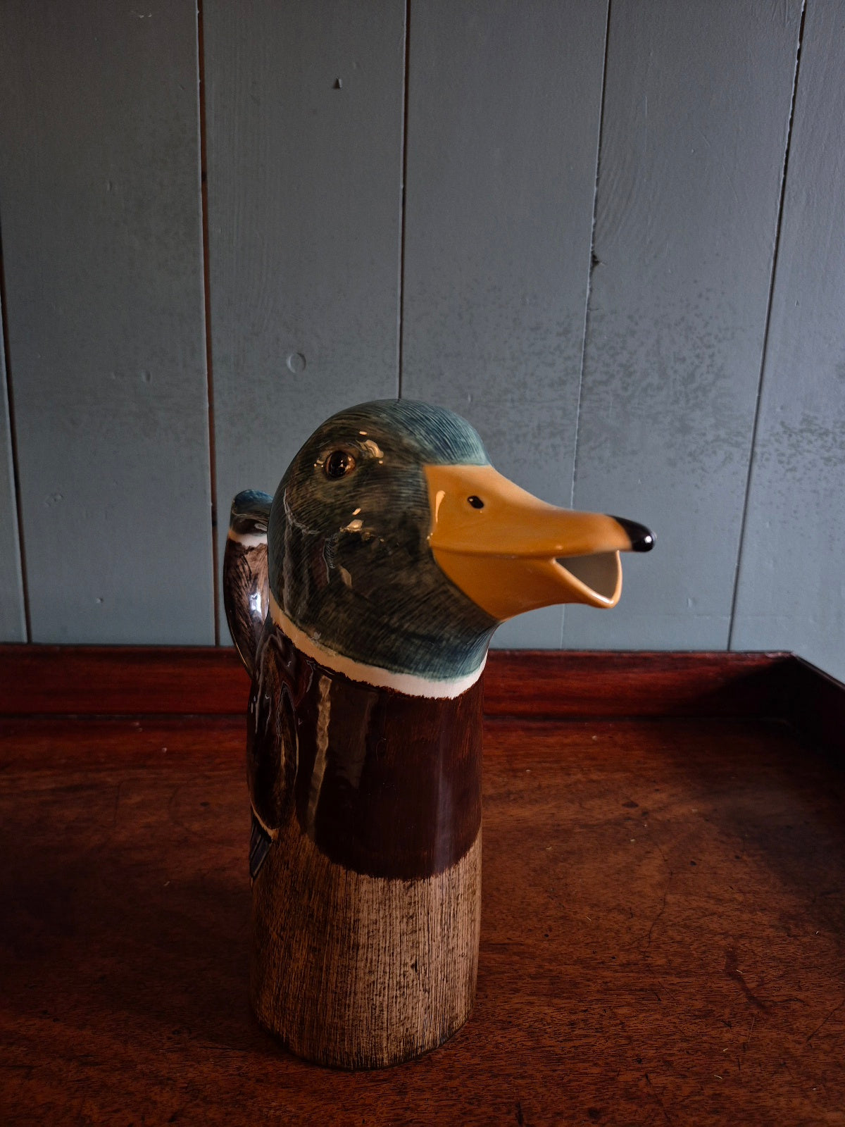 Hand Painted Duck Jug
