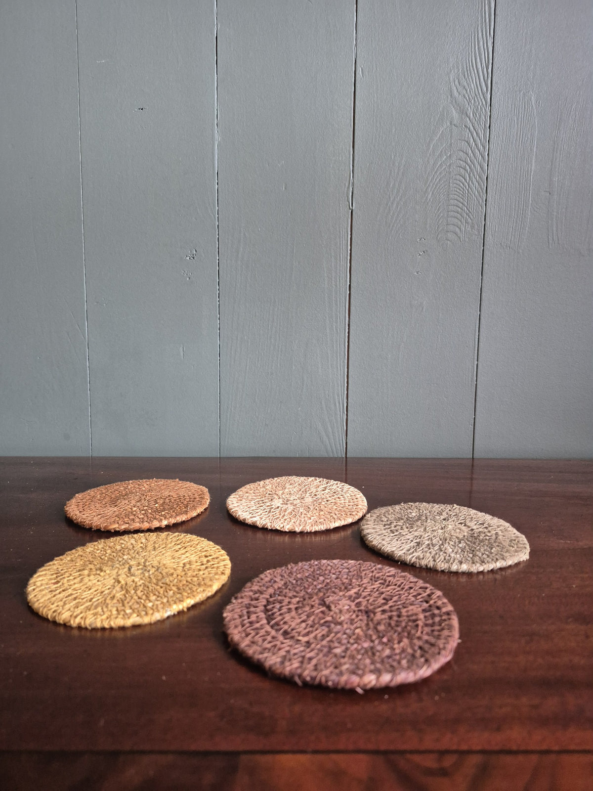 Handwoven Seagrass Coasters