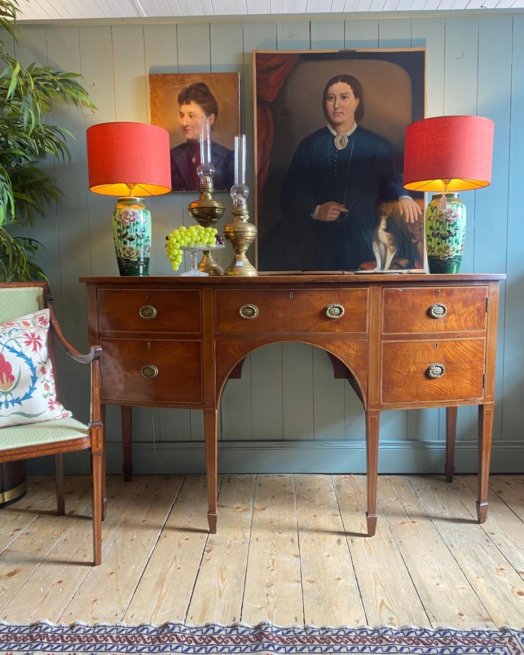Edwardian Mahogany Sideboard
