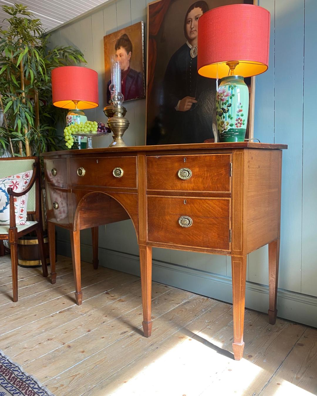 Edwardian Mahogany Sideboard