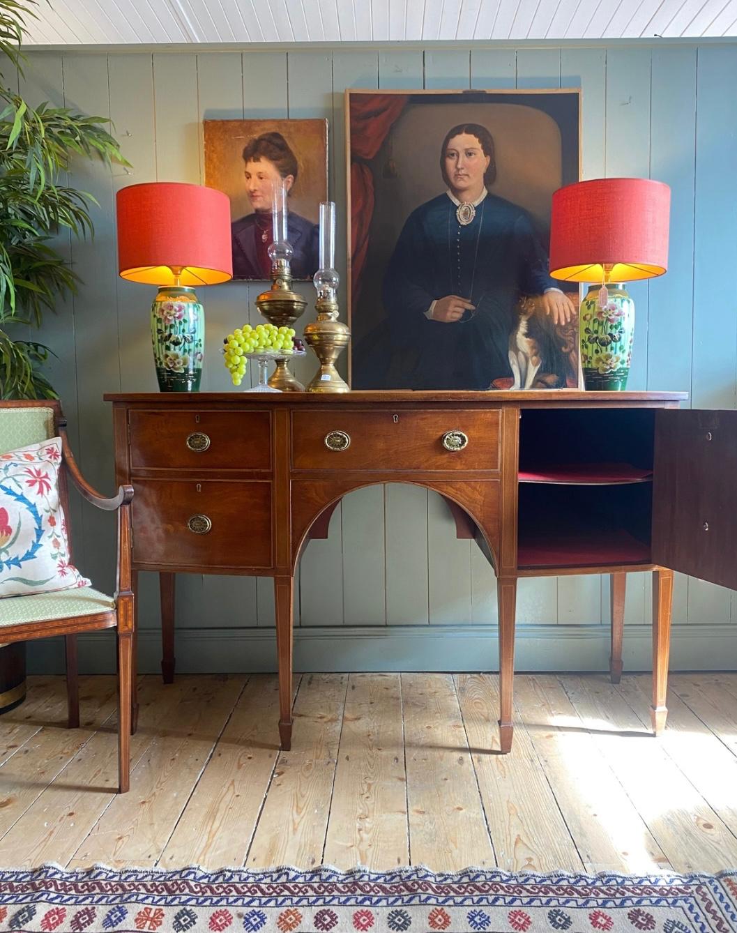 Edwardian Mahogany Sideboard