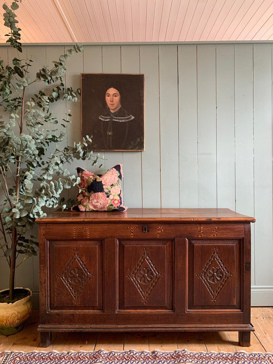 Georgian Oak Coffer