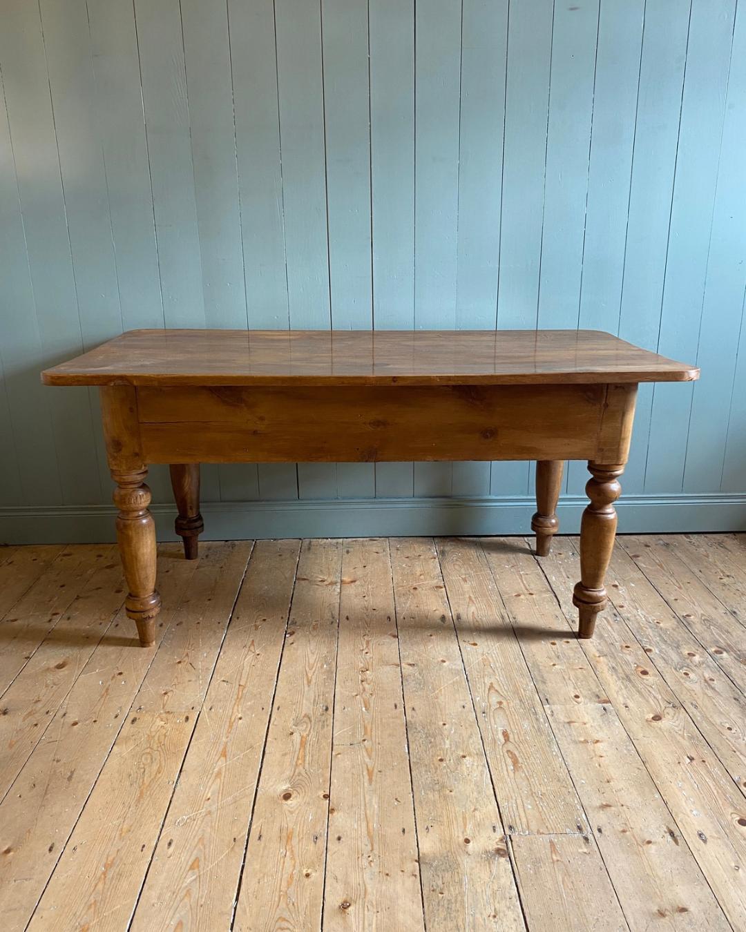 Victorian Pine Work Table