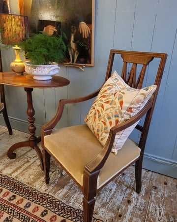 Pair of Inlaid Armchairs