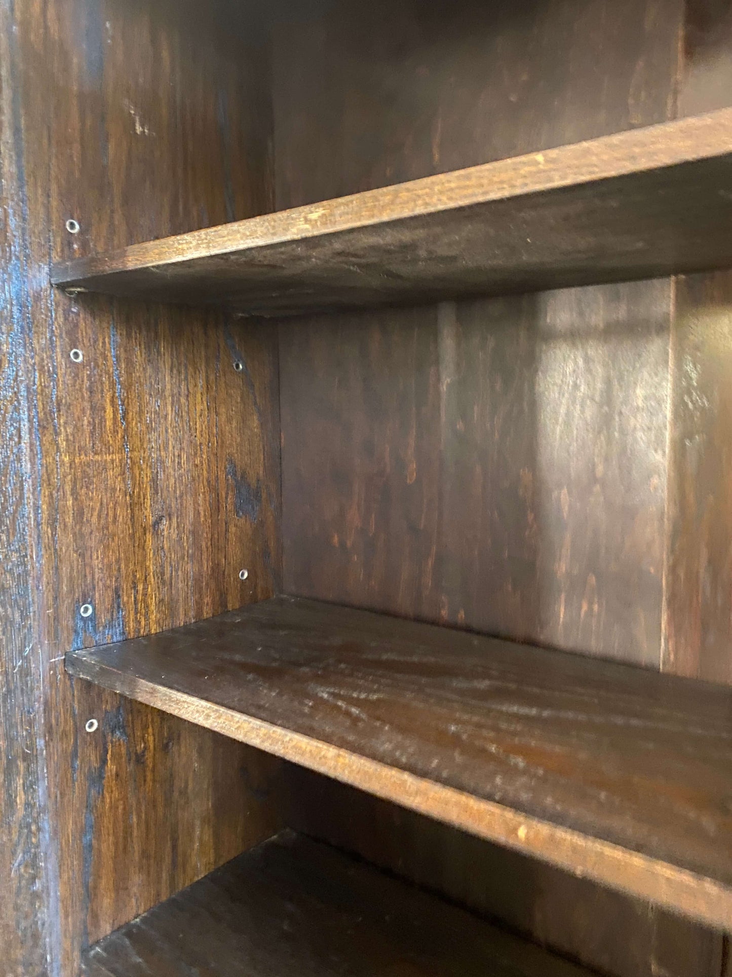 1920s Oak Glazed Bookcase