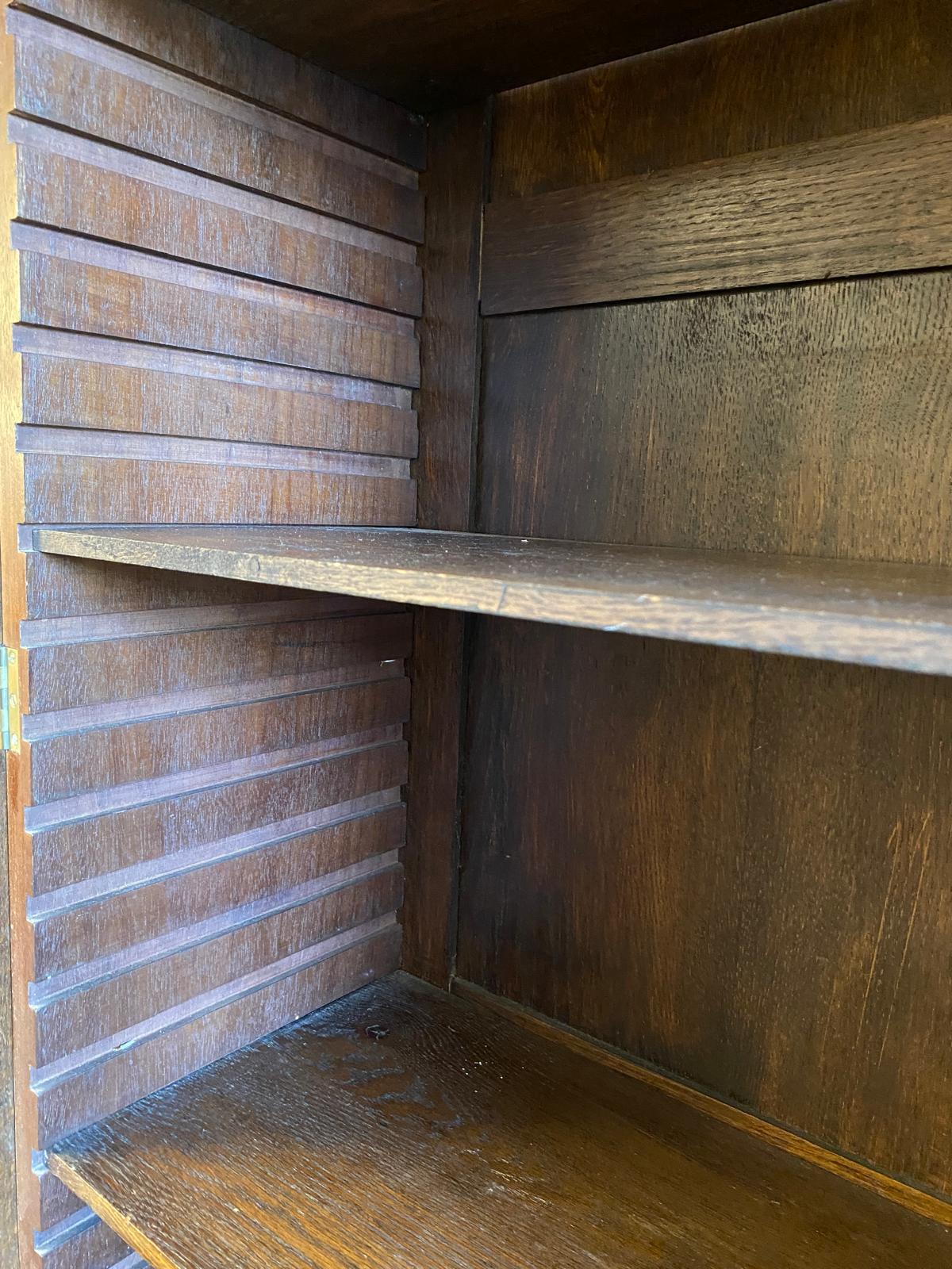 Georgian Tall Glazed Bookcase