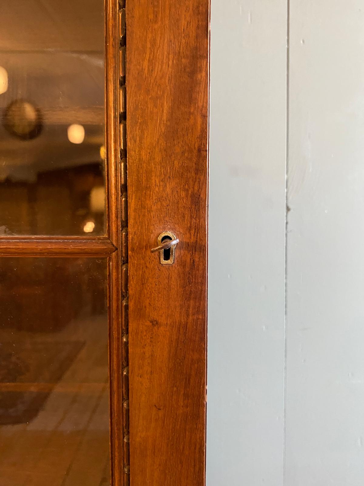 Georgian Tall Glazed Bookcase