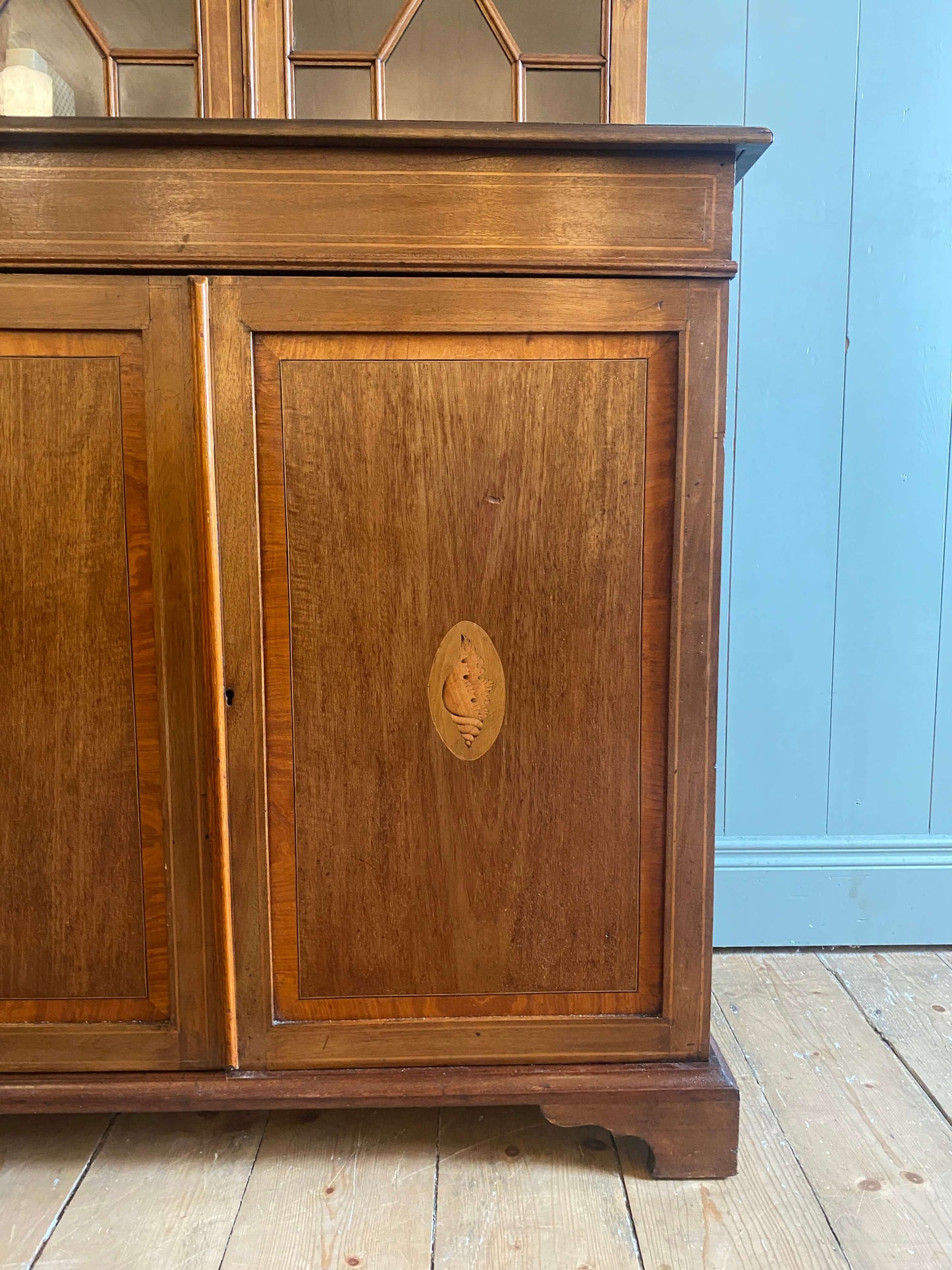 Edwardian Glazed Bookcase