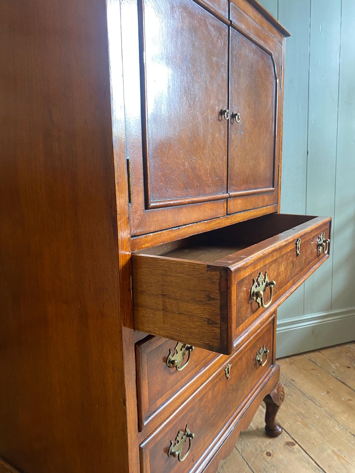 Early 1900s Mahogany Drinks Cabinet