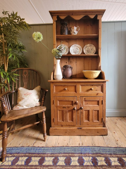 Antique Irish Pine Dresser