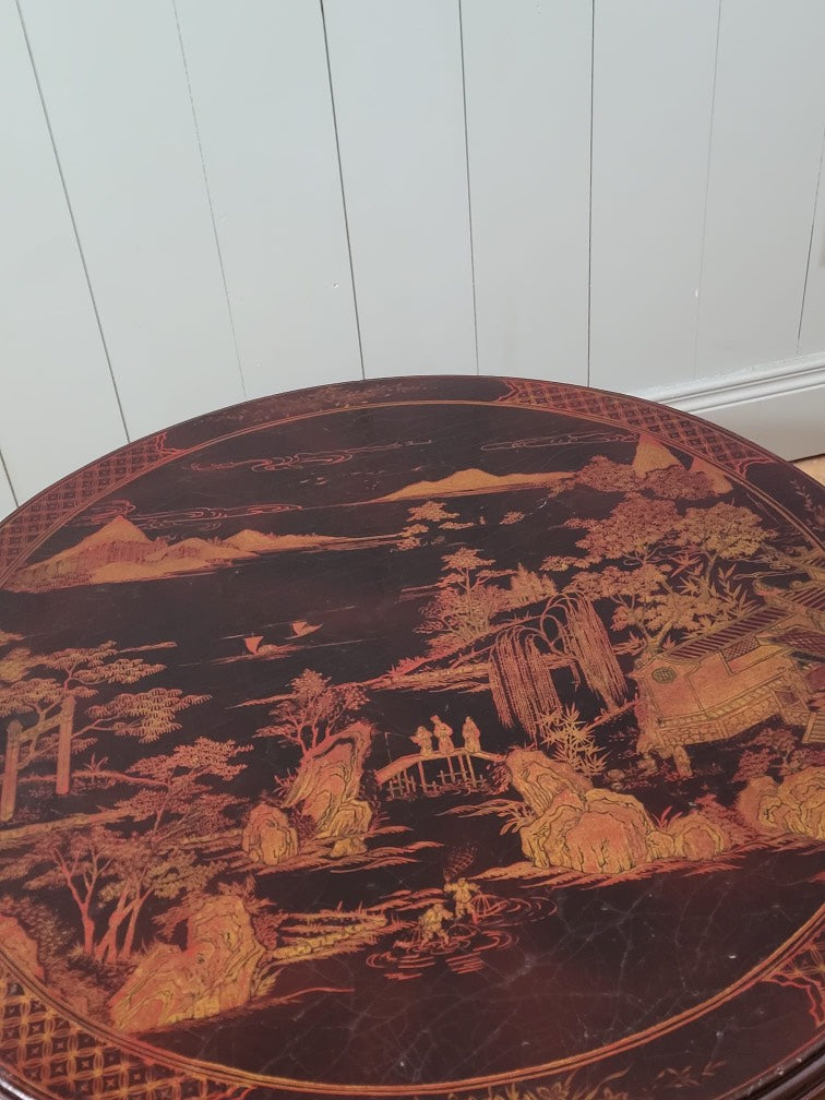 Chinese Lacquered Coffee Table