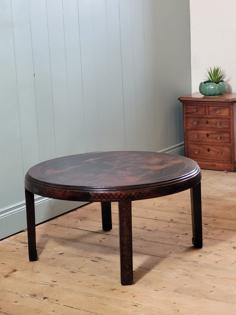 Chinese Lacquered Coffee Table