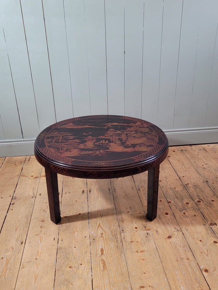 Chinese Lacquered Coffee Table