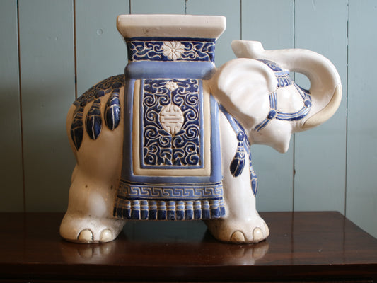 Vintage Elephant Plant Stand