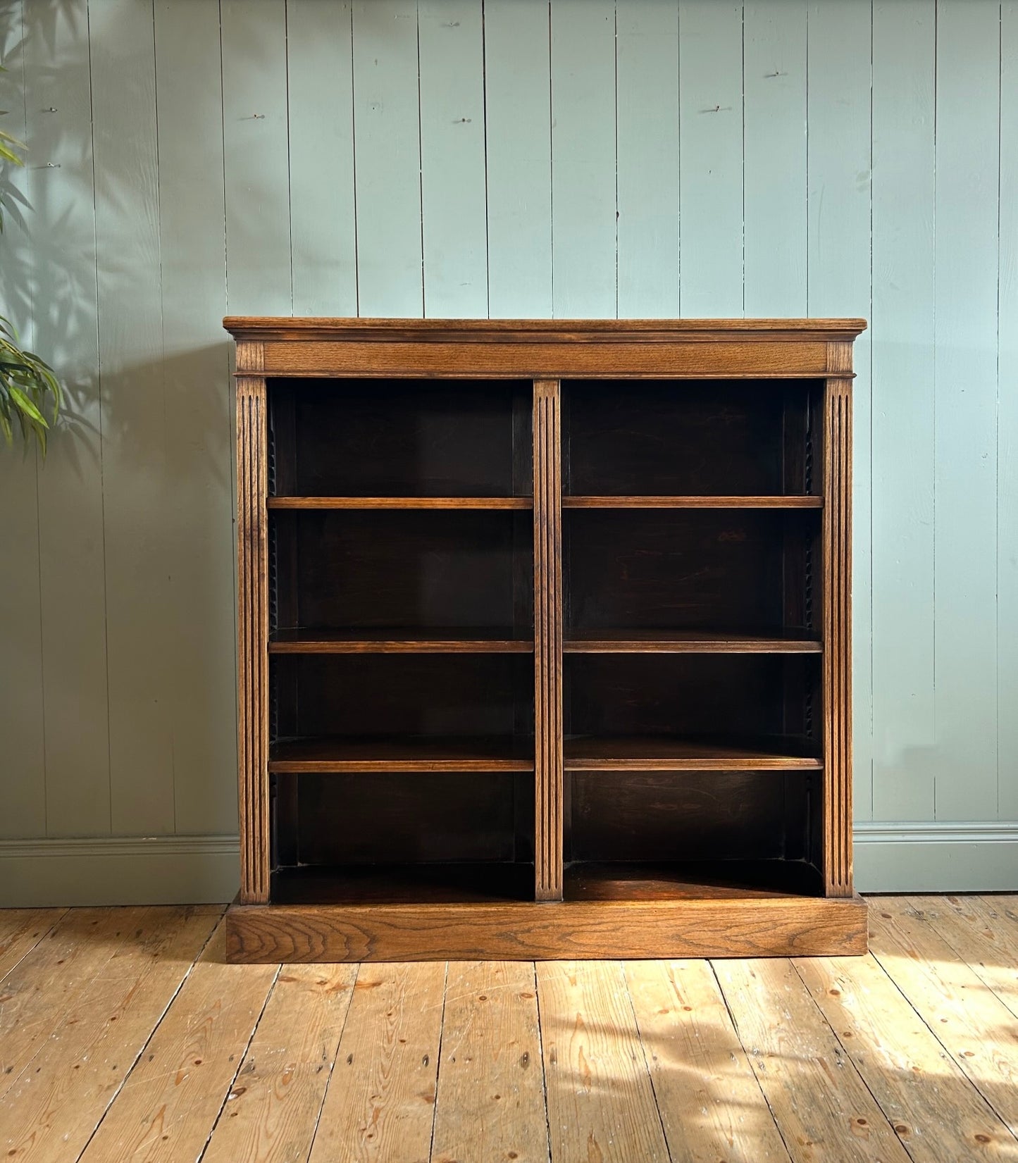 Edwardian Oak Bookcase