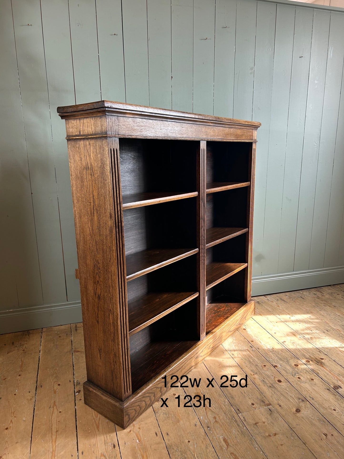 Edwardian Oak Bookcase