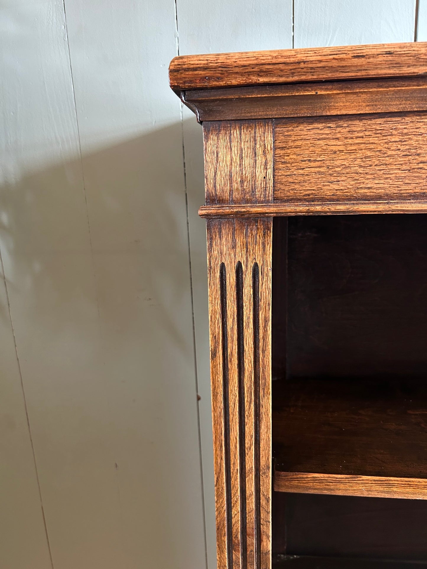 Edwardian Oak Bookcase
