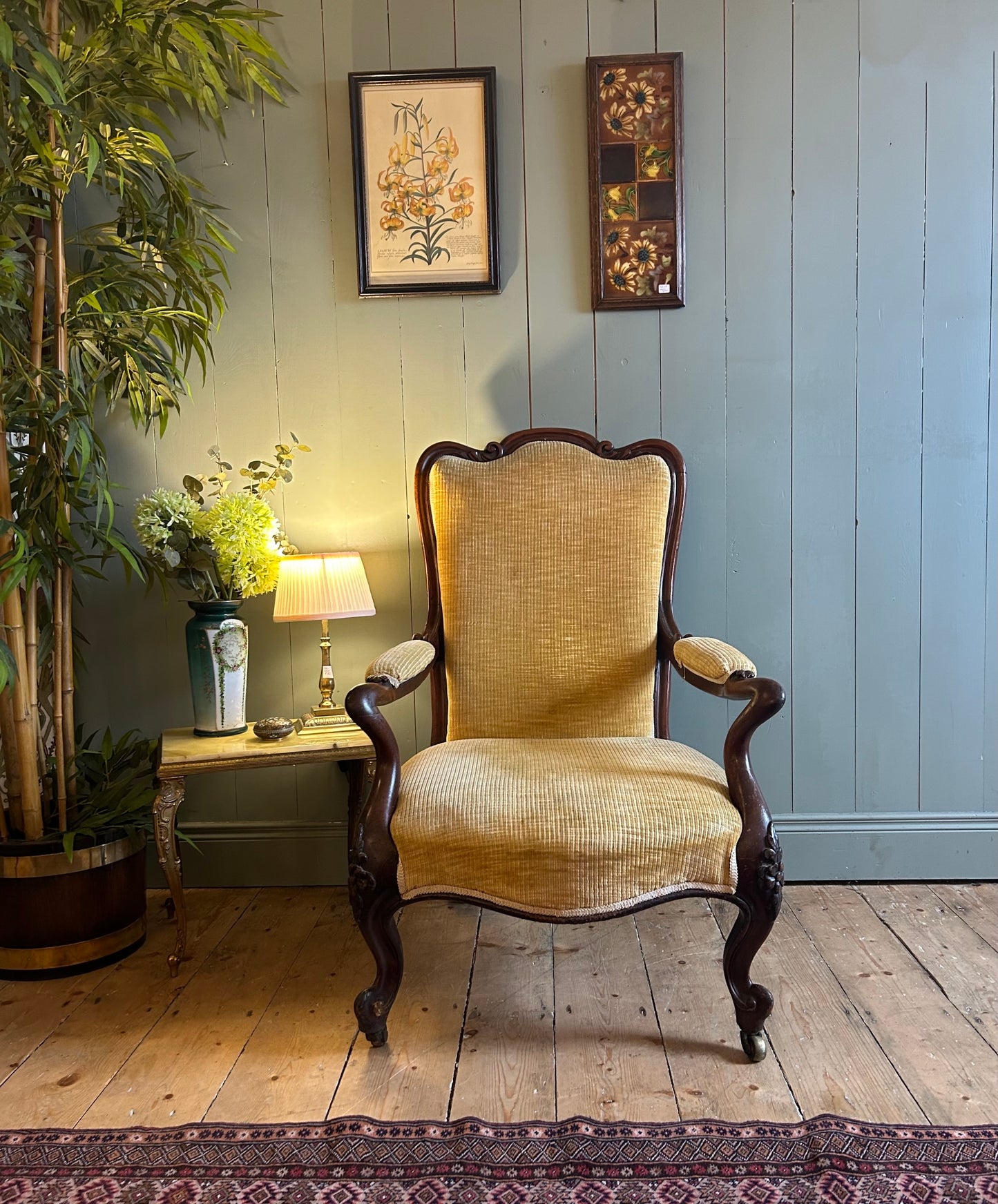 Classic Victorian Armchair
