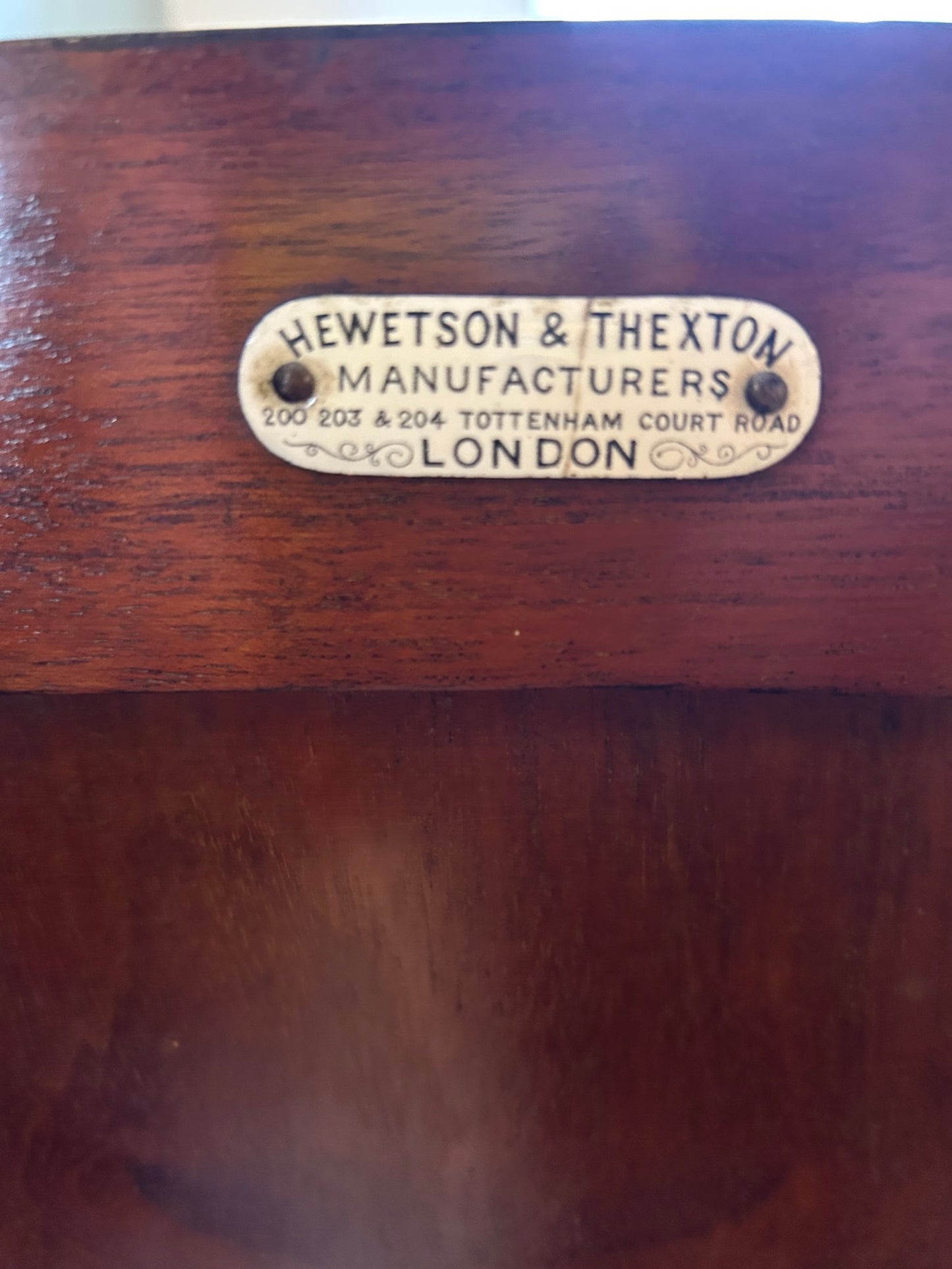 Victorian Ebonised and Inlaid Credenza