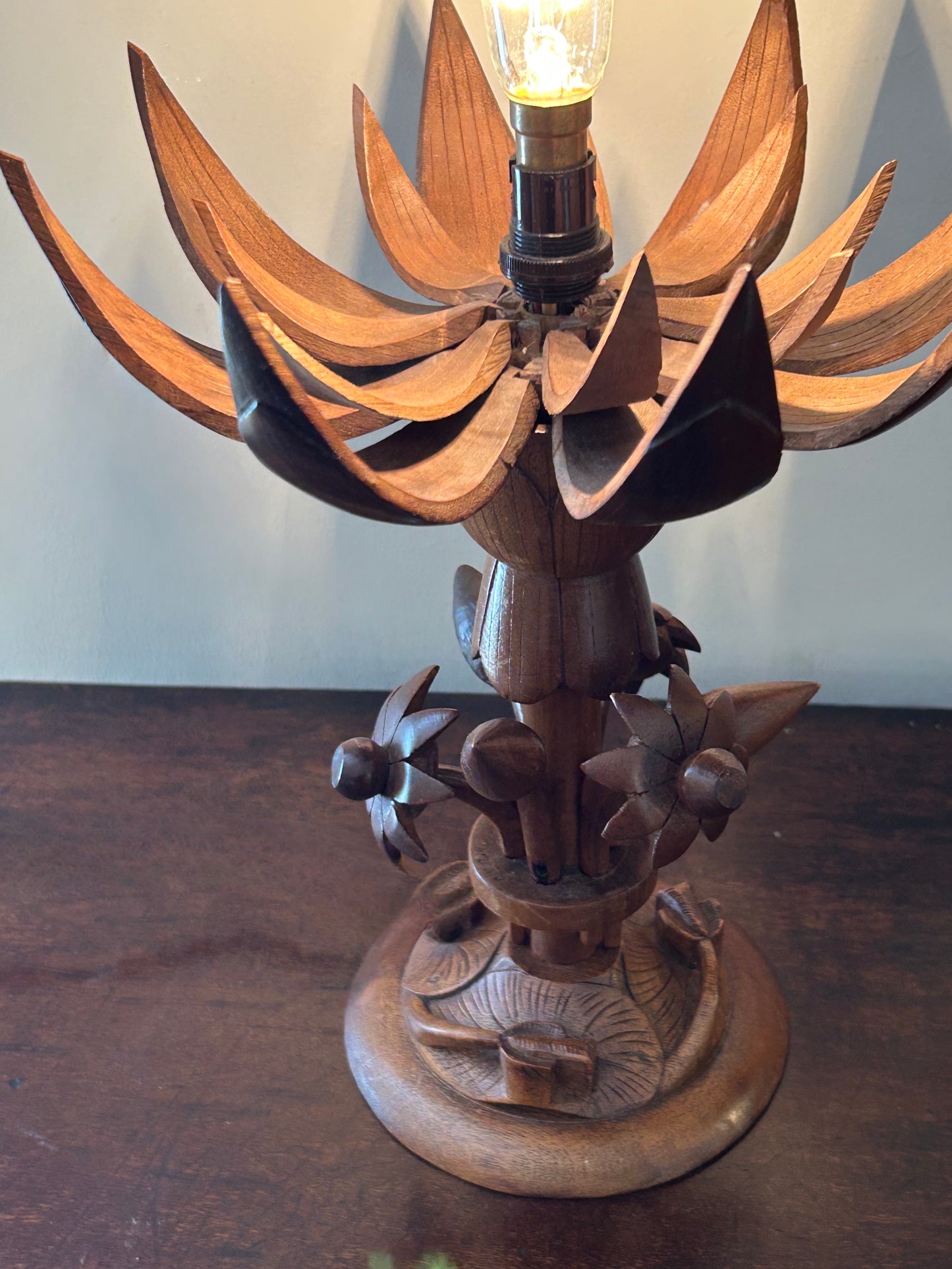 Swedish Mid-Century Lotus Lamp