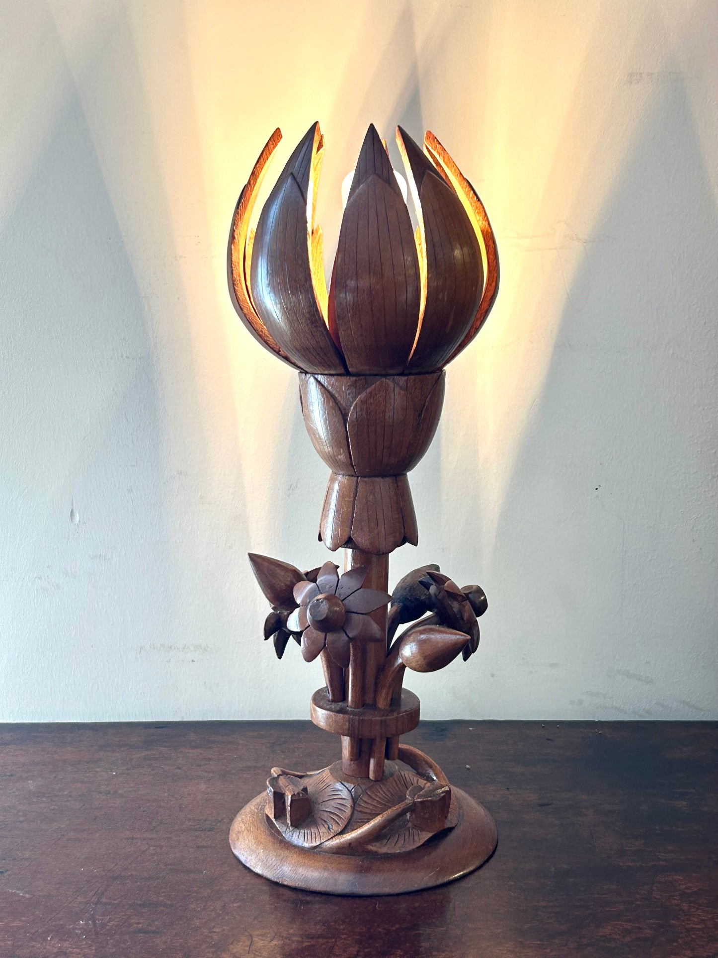 Swedish Mid-Century Lotus Lamp