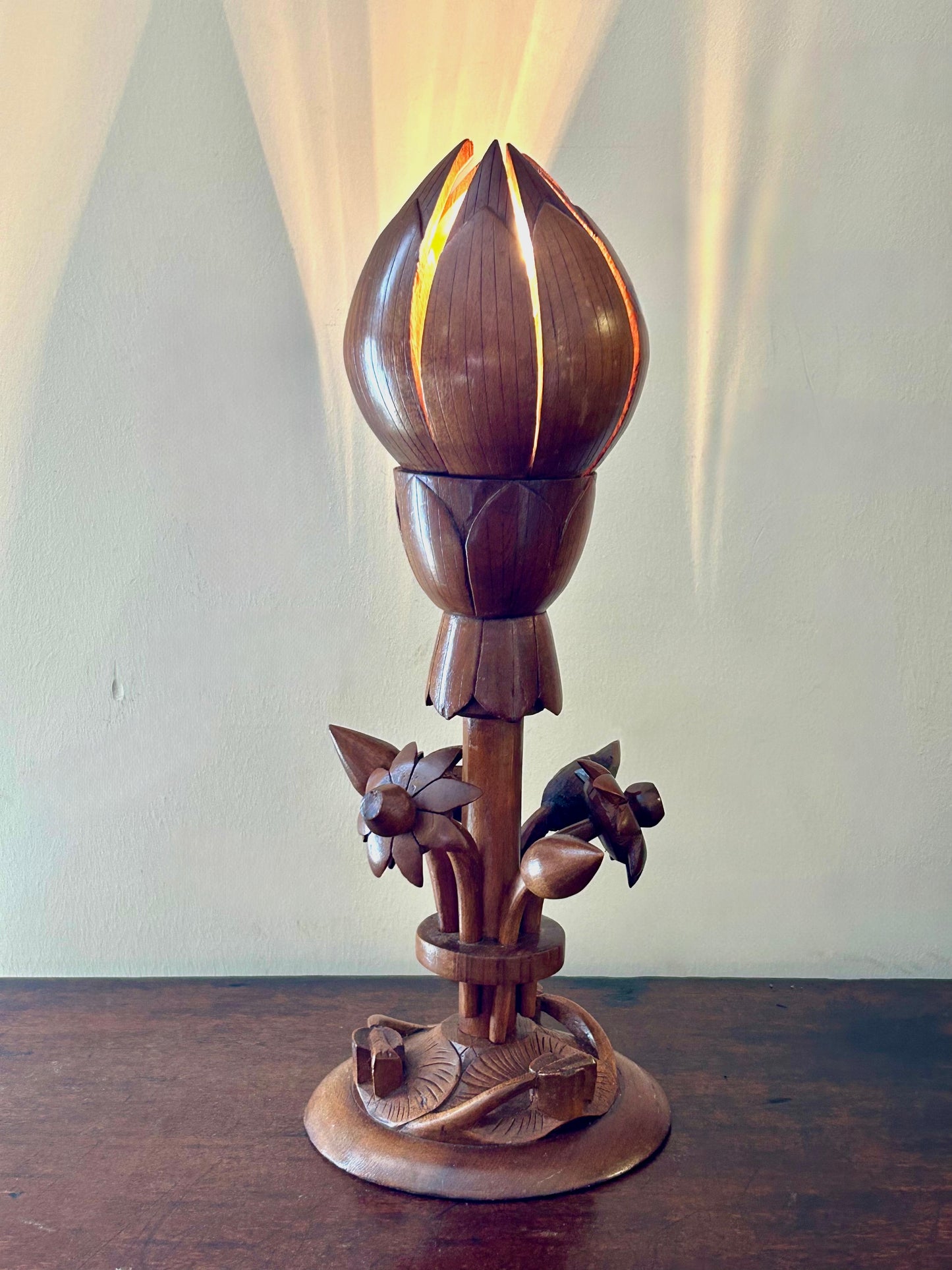 Swedish Mid-Century Lotus Lamp