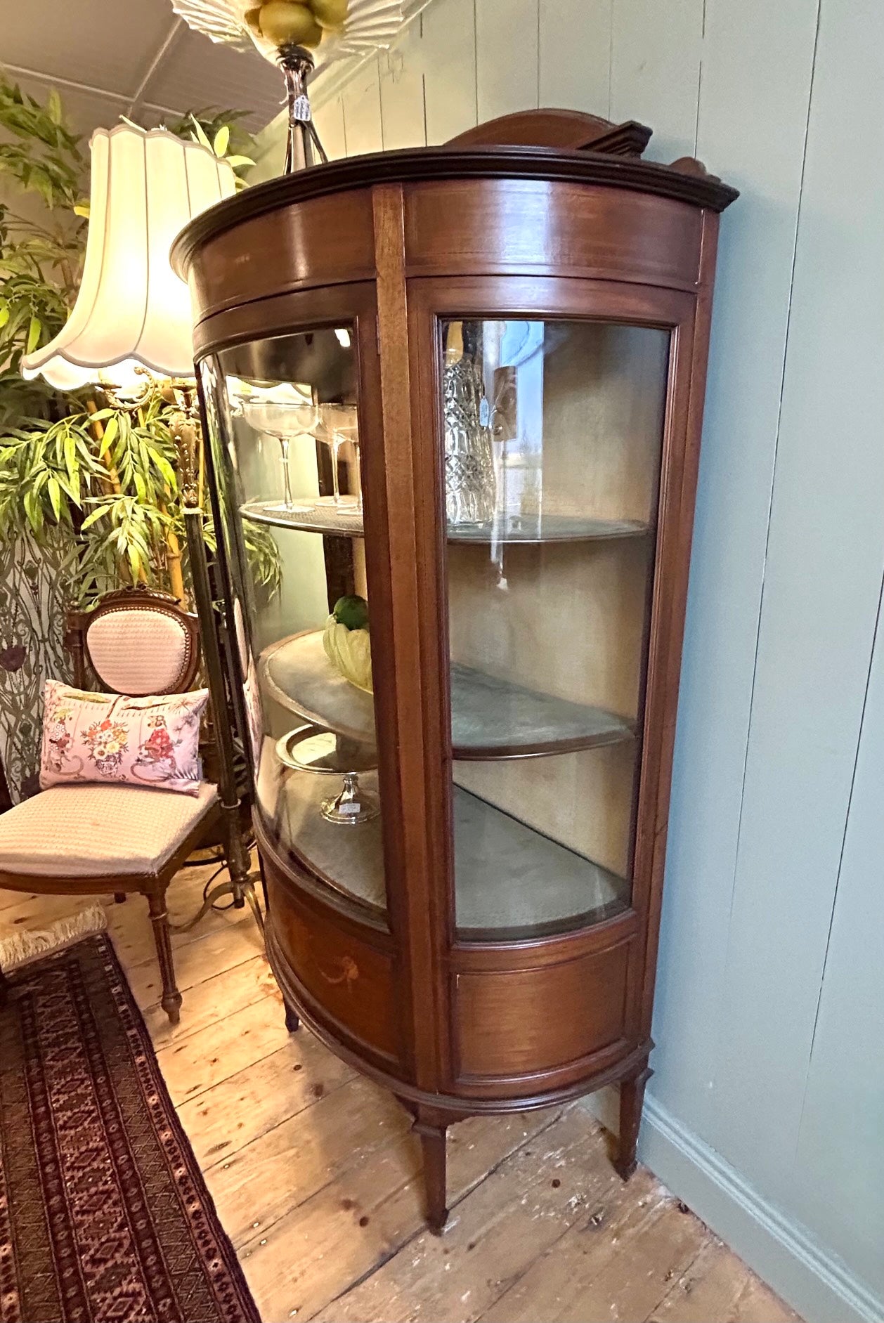 Edwardian Display Cabinet c.1910