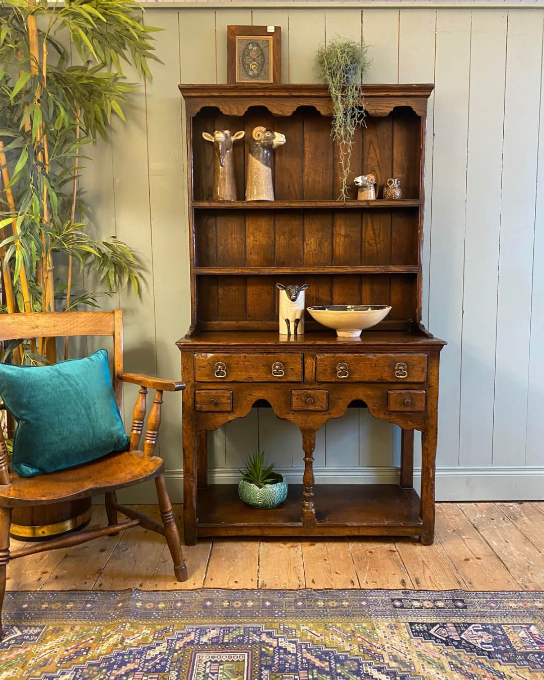Ipswich Oak Dresser Early 1900s