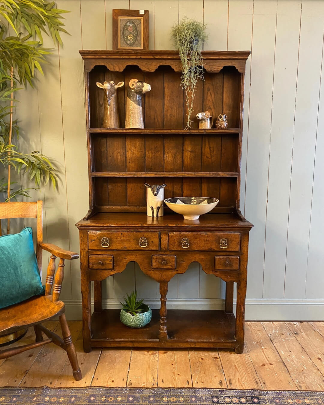 Ipswich Oak Dresser Early 1900s