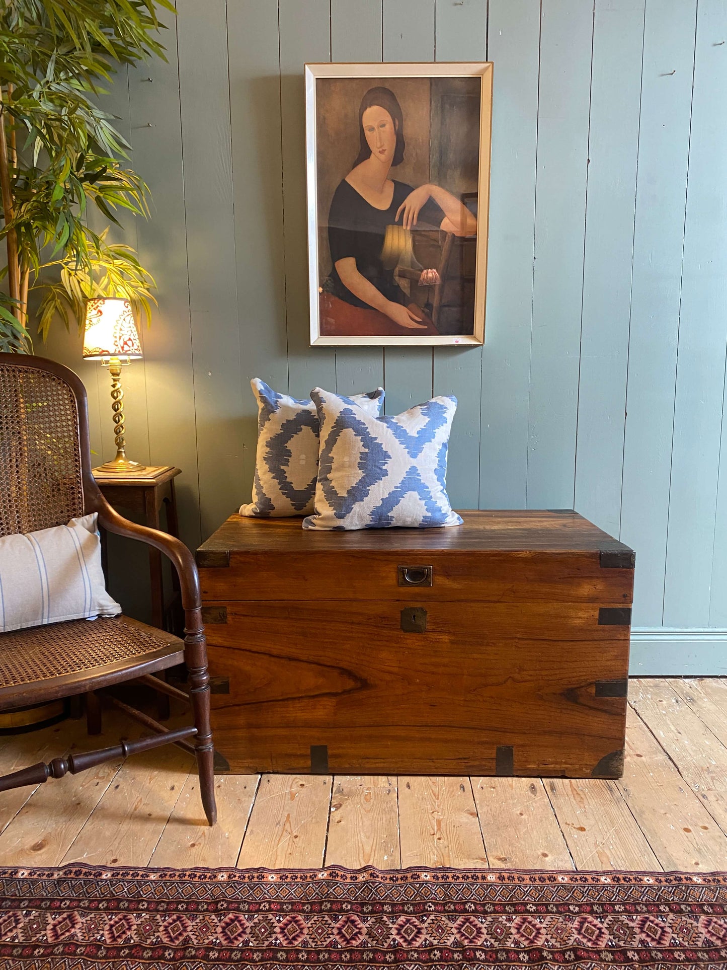 Late 19th Century Military Campaign Chest