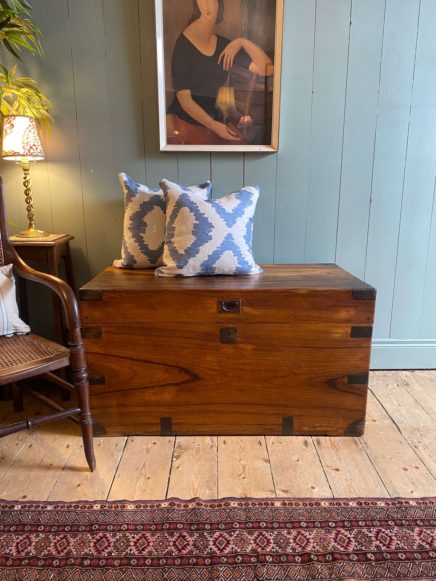 Late 19th Century Military Campaign Chest