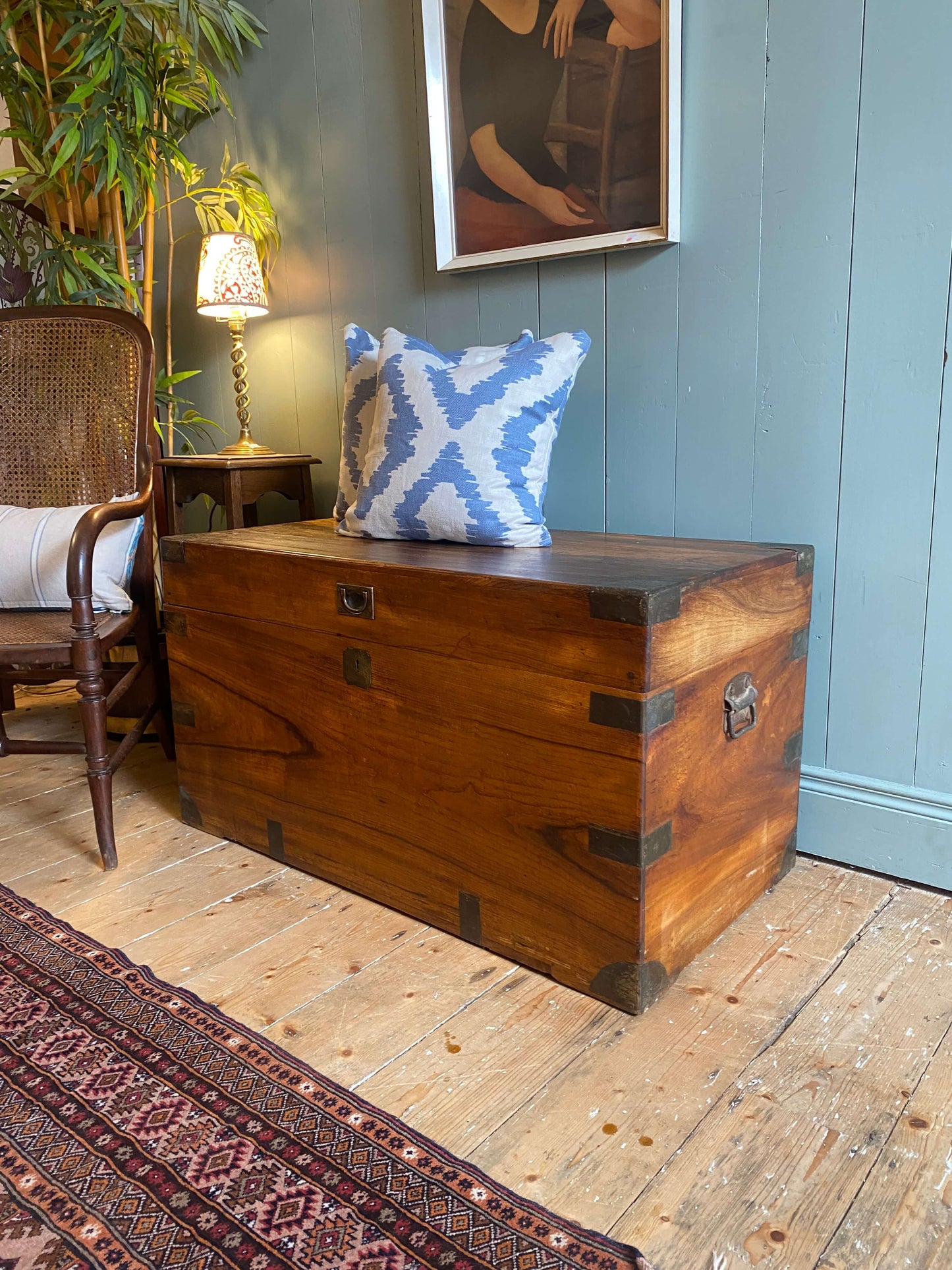 Late 19th Century Military Campaign Chest