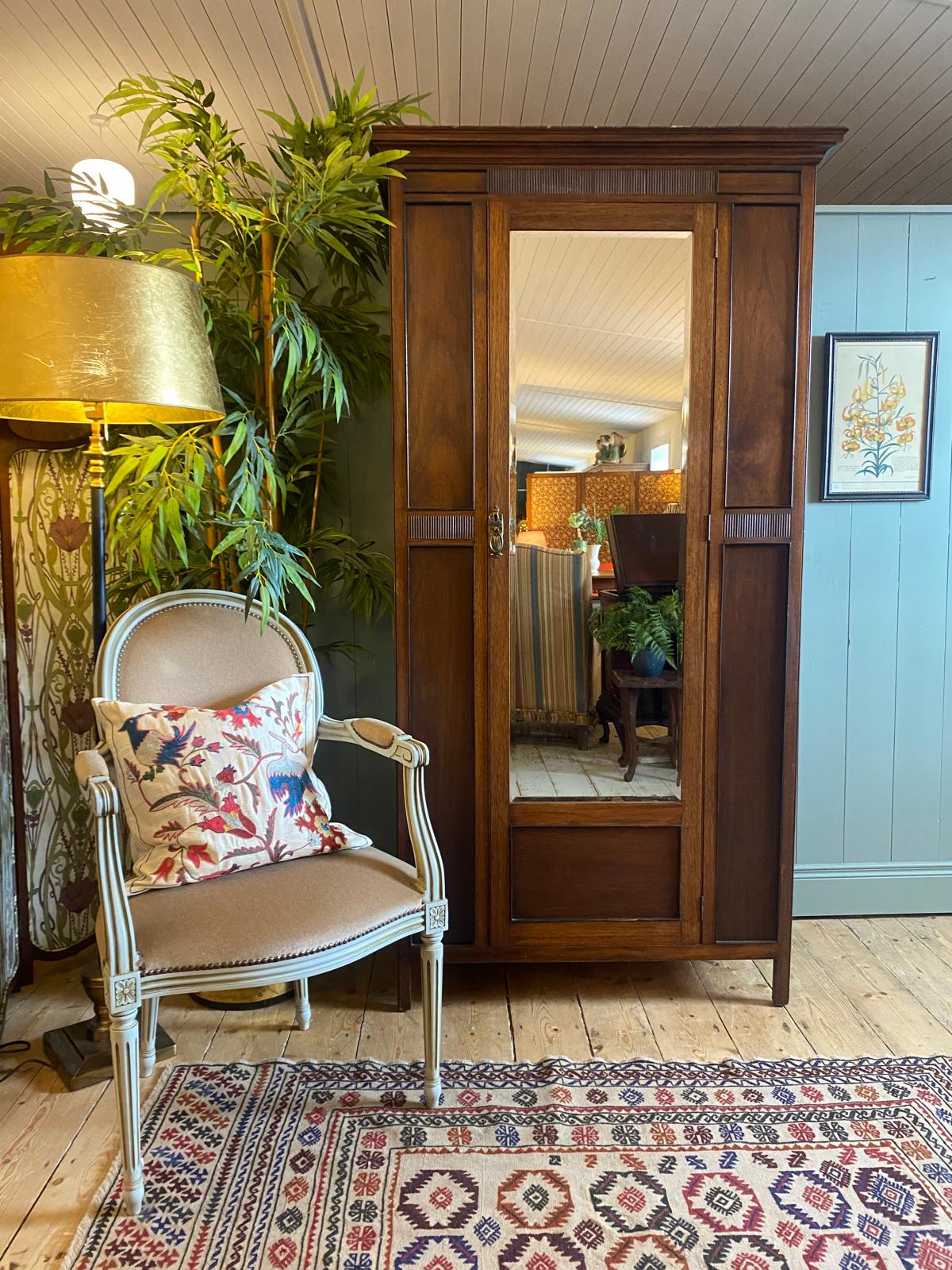 Mahogany Wardrobe 1930/40's