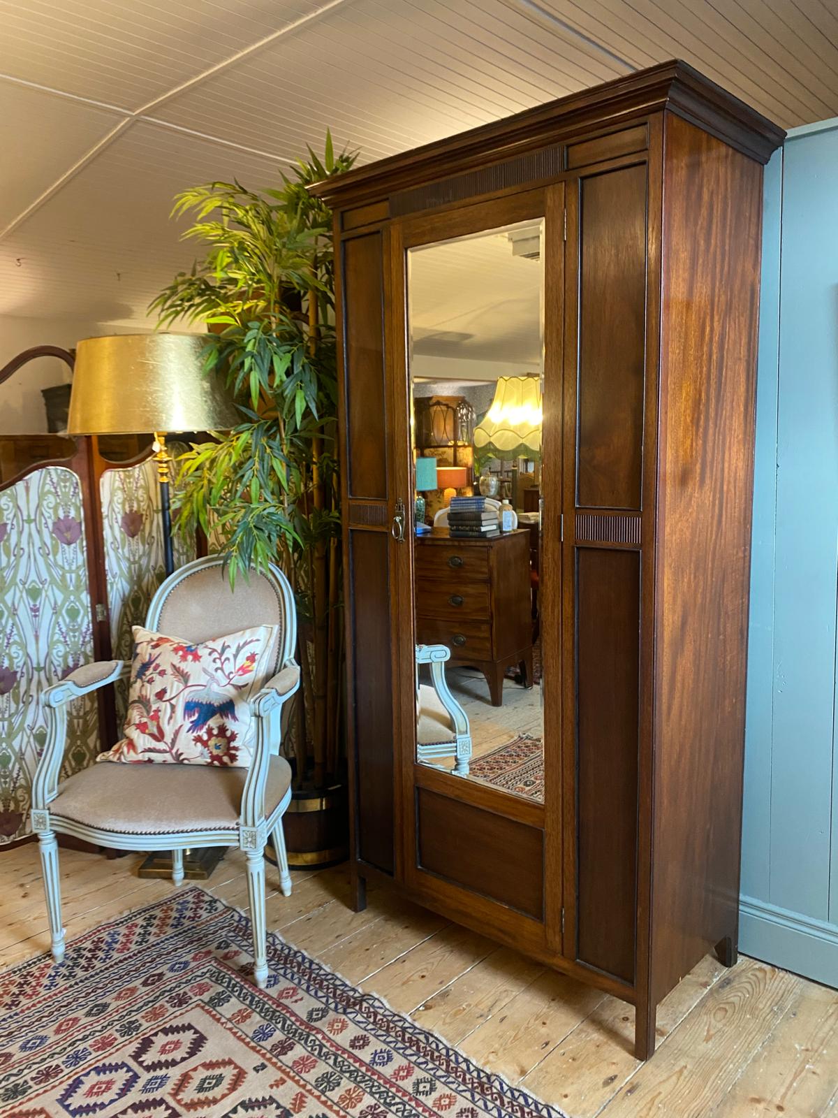 Mahogany Wardrobe 1930/40's