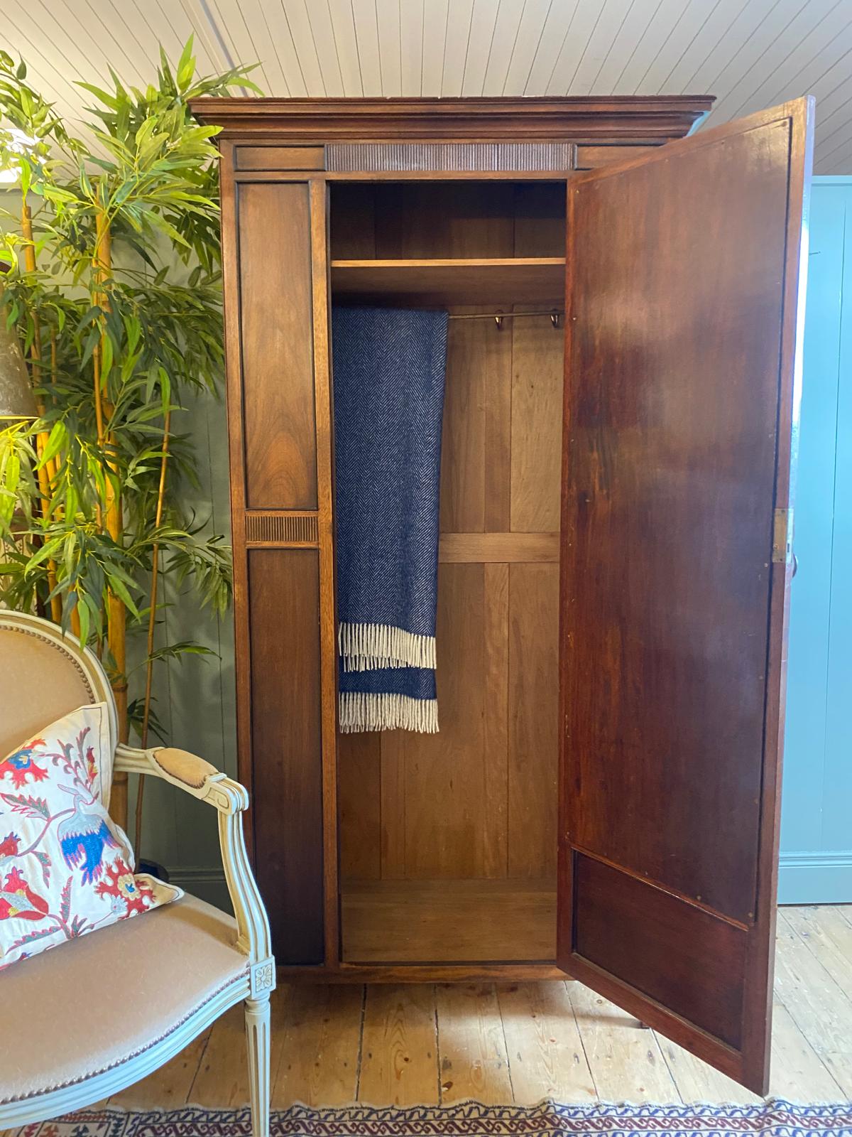 Mahogany Wardrobe 1930/40's