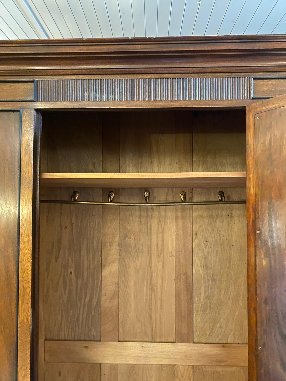 Mahogany Wardrobe 1930/40's