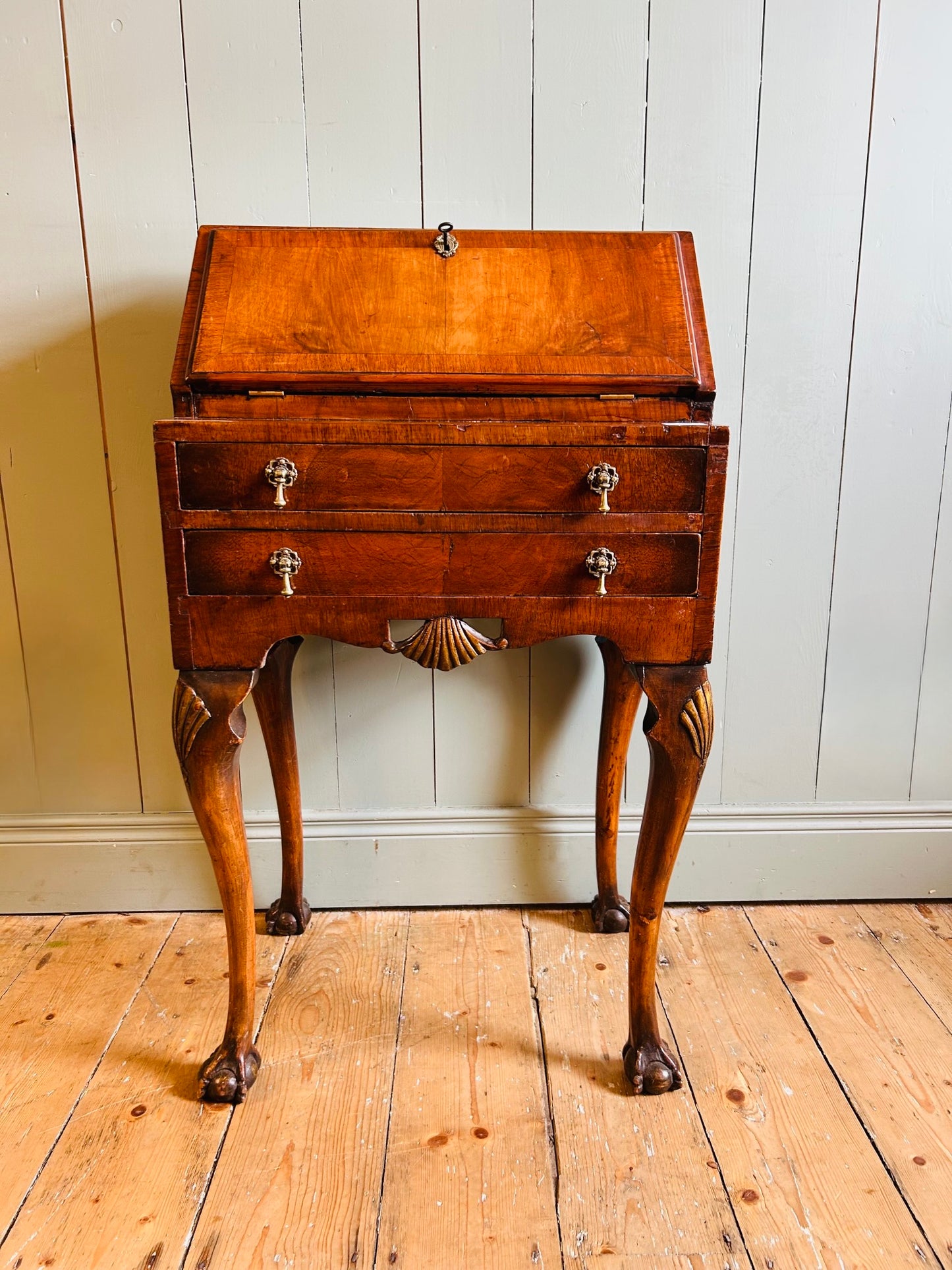 Edwardian Mahogany Writing Bureau