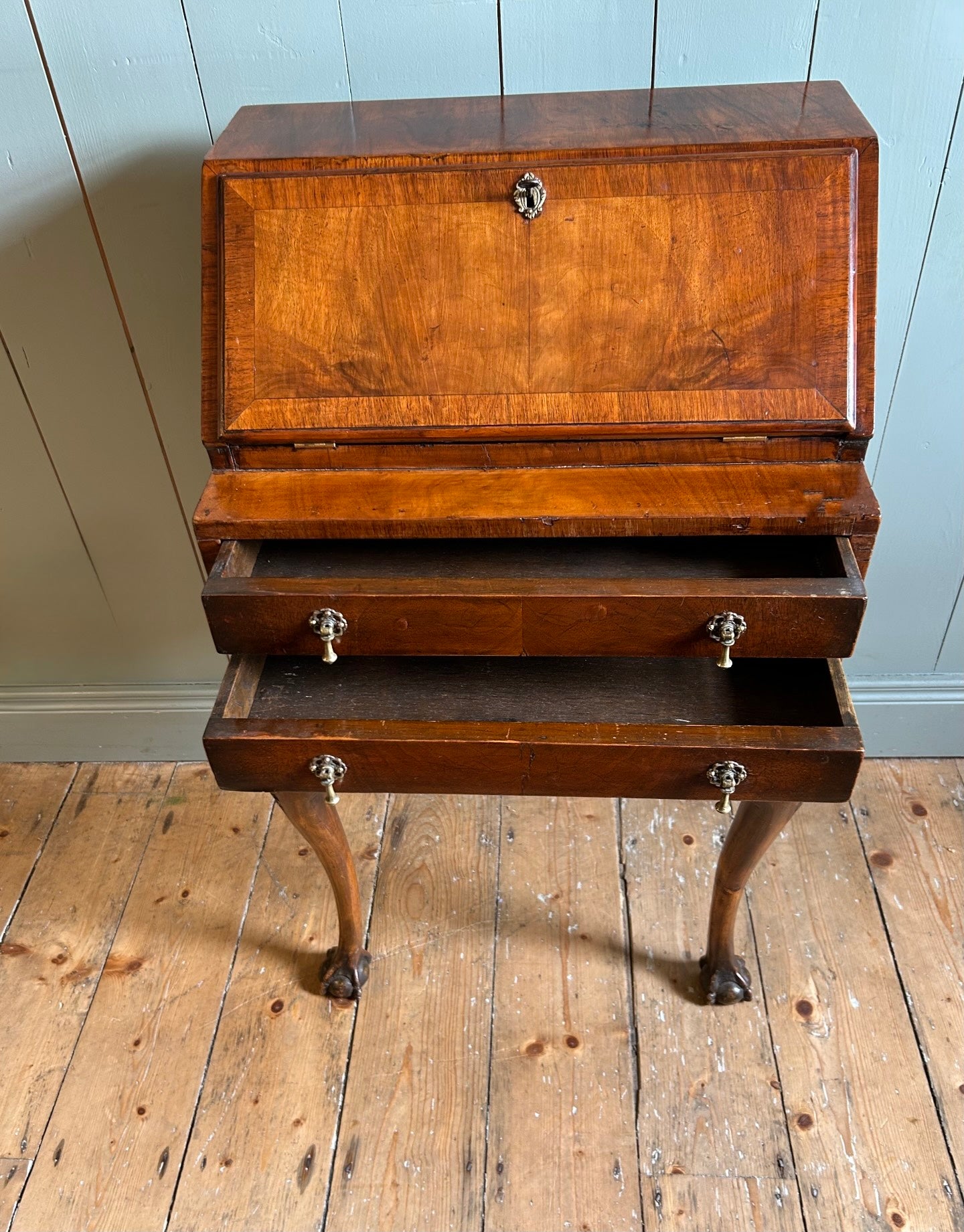 Edwardian Mahogany Writing Bureau