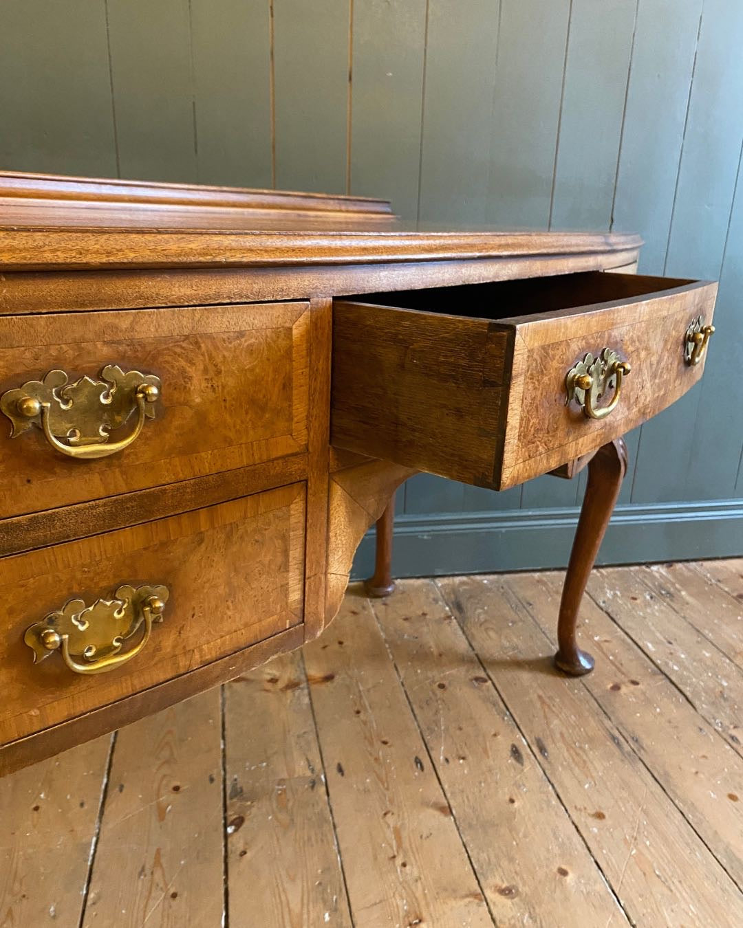 Maples Walnut Dressing Table, c1930s
