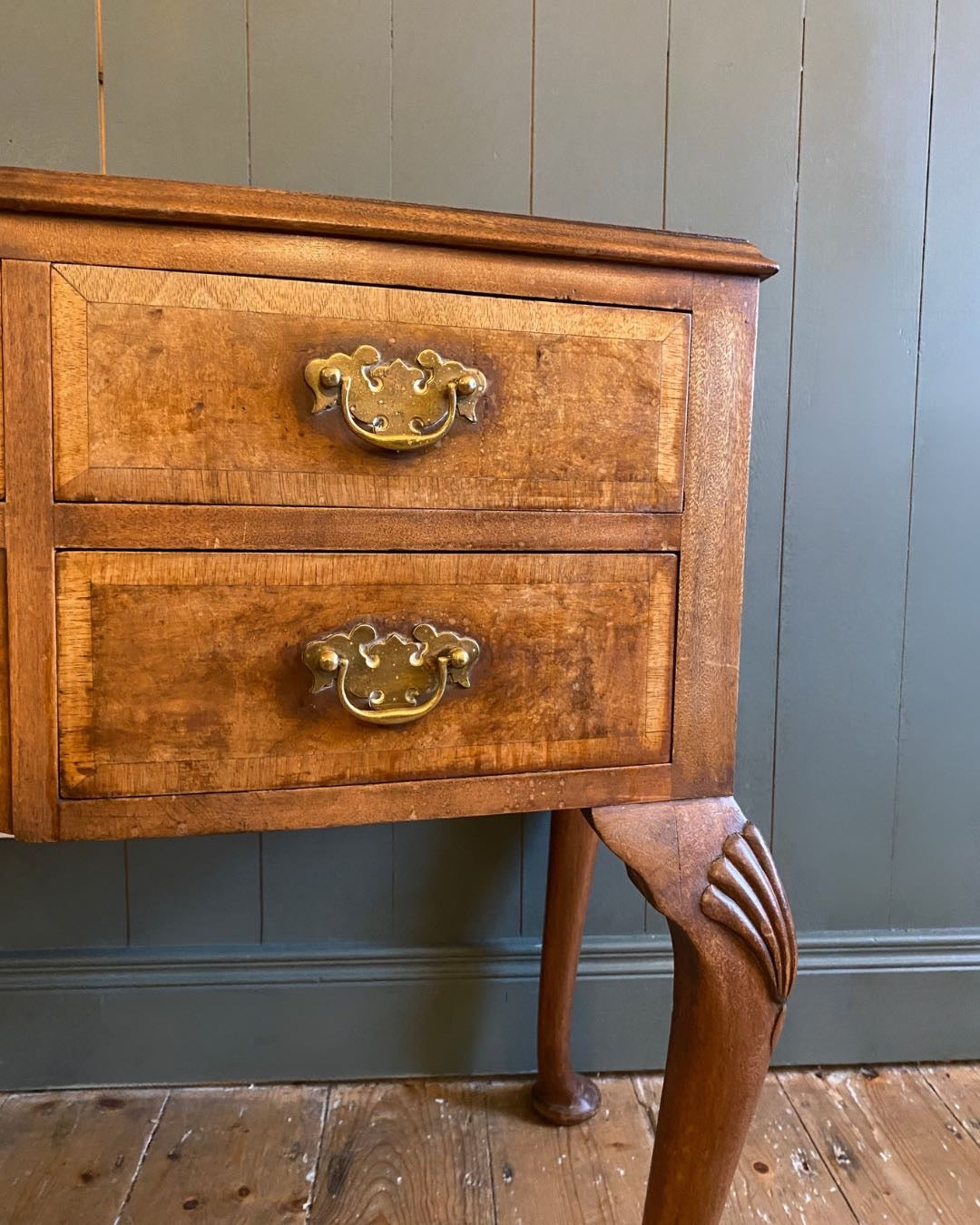 Maples Walnut Dressing Table, c1930s