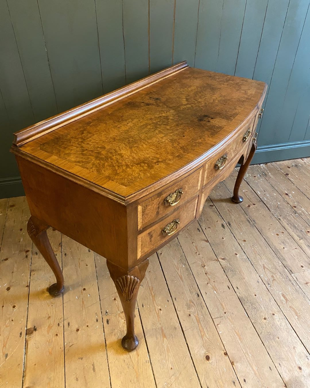 Maples Walnut Dressing Table, c1930s