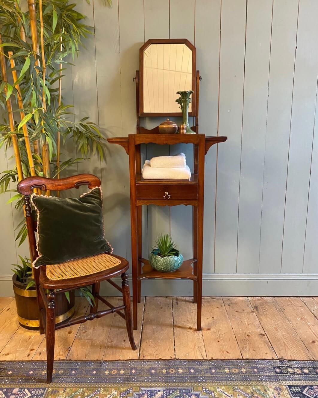 Marble Top Shaving Stand