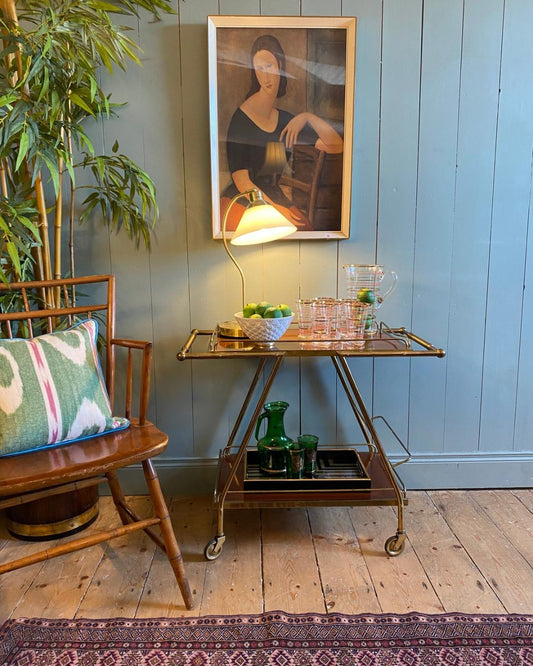Mid-Century Modern Bar Cart c1960