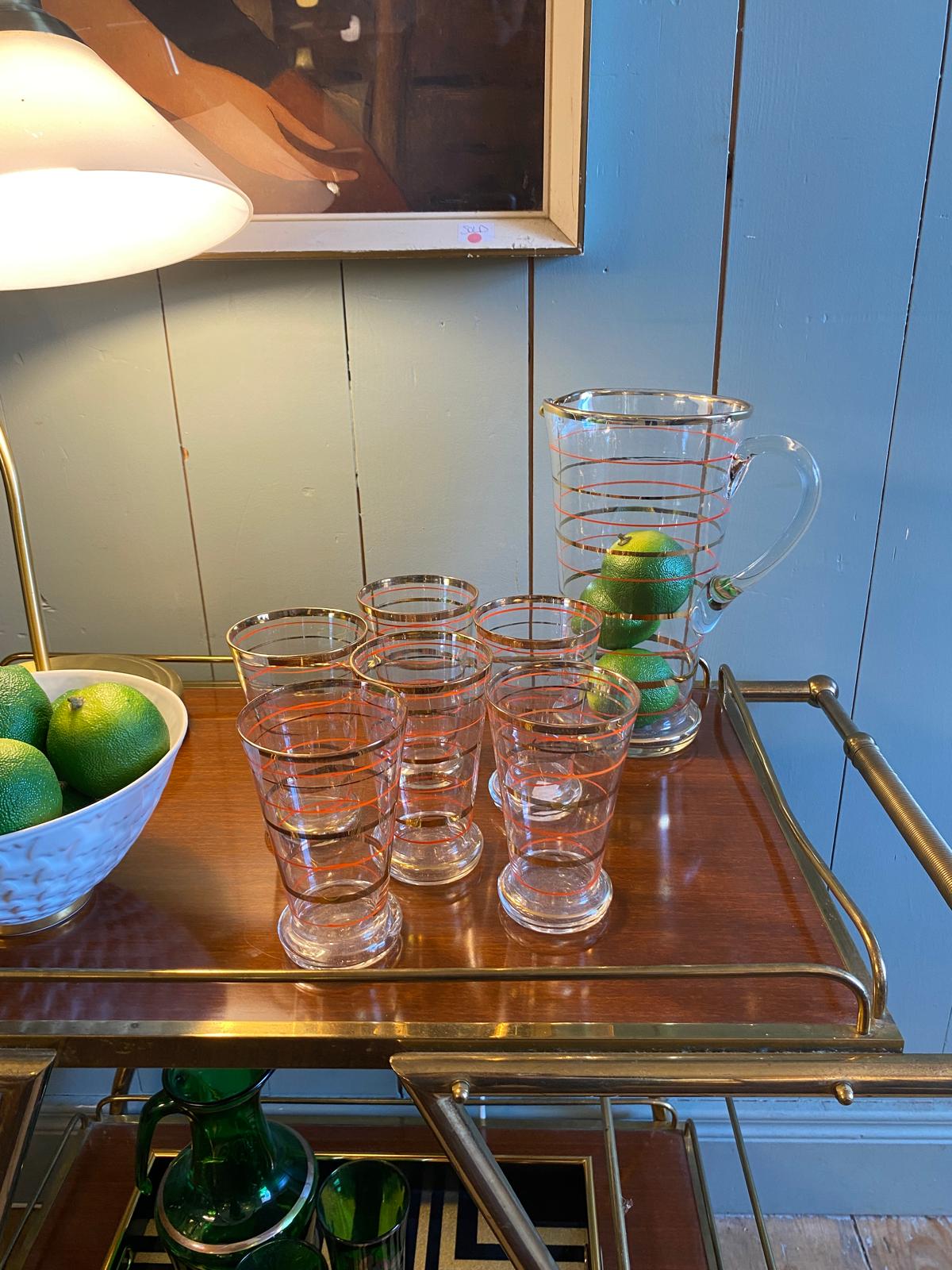 Mid-Century Modern Bar Cart c1960