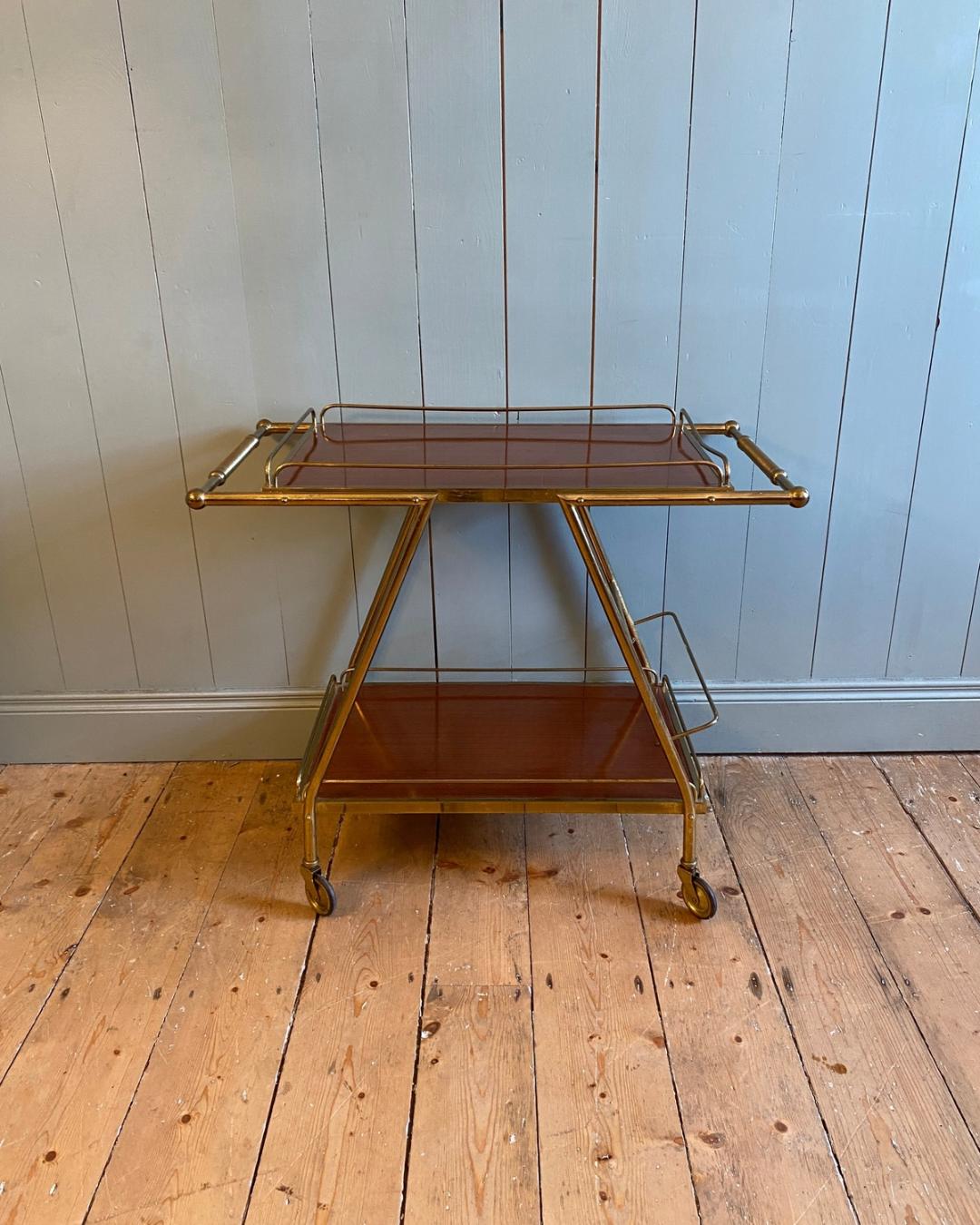 Mid-Century Modern Bar Cart c1960