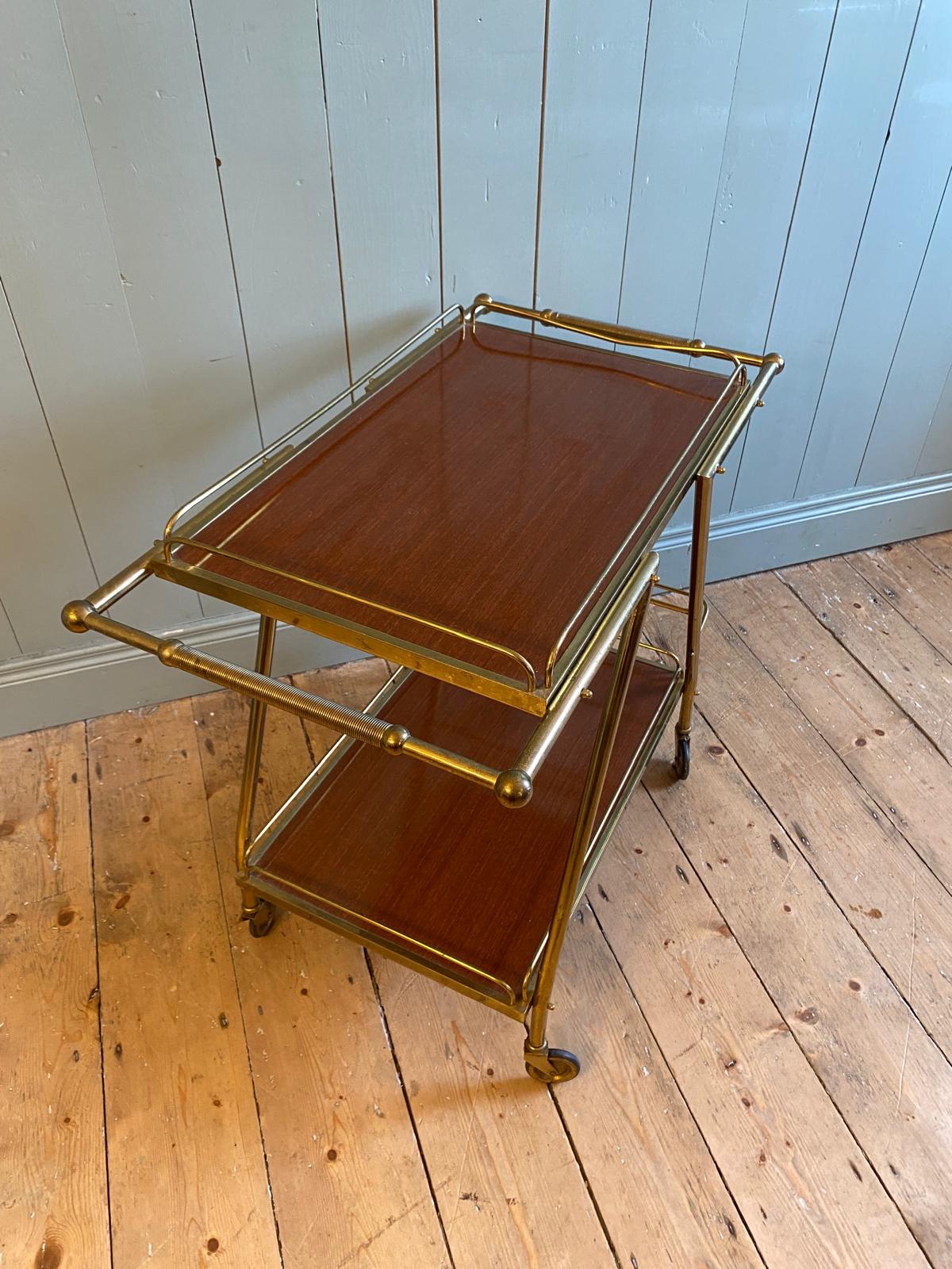 Mid-Century Modern Bar Cart c1960